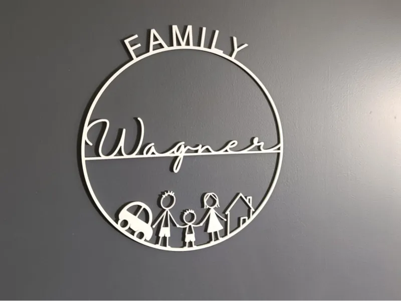 Personalized Family Door Decor/ Sweet Door Sign