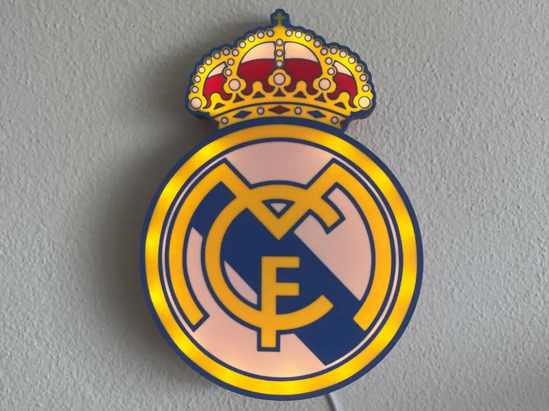 REAL MADRID LIGHTBOX