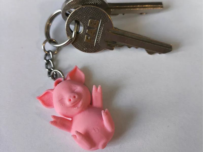 LittlePiggyKeychain