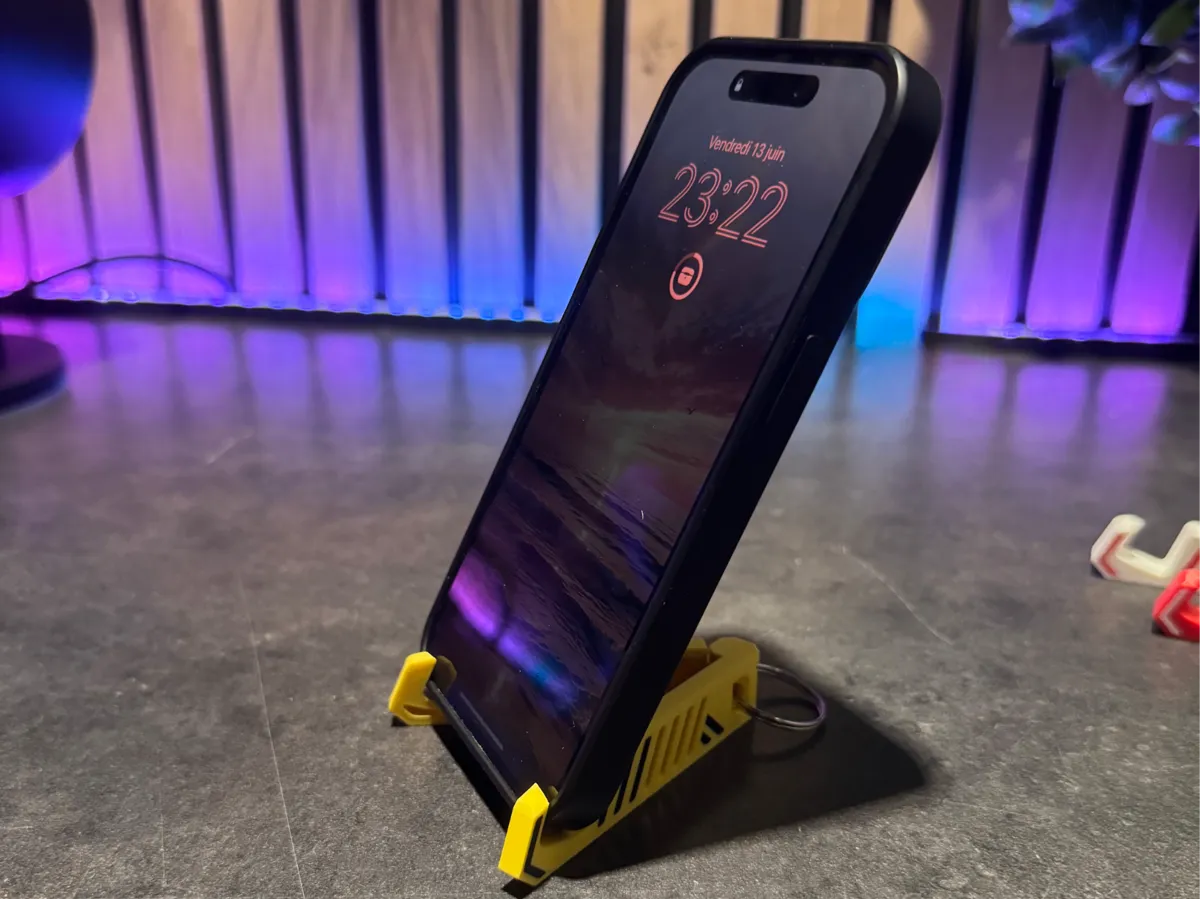 Foldable Mobile Phone Stand - Free 3D Print Model - MakerWorld