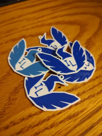 Loon Keychain