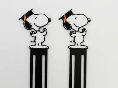 Snoopy Graduation Cap with Tassel Bookmark