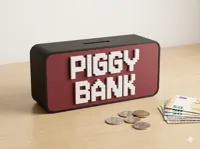 Piggy Bank, 0.2mm layer, 2 walls, 15% infill