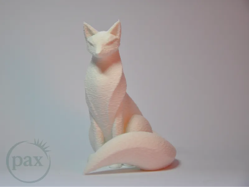 Elegant Fox Figurine - Wildlife decor