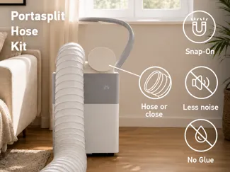 Midea PortaSplit Dual Hose Adapter - Full Set