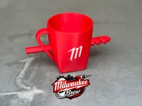 0.2mm layer, 2 walls, Clean seam next to the handle