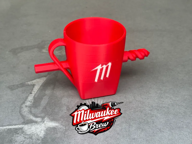 Milwaukee Coffee cup drill