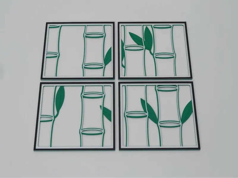 Bamboo Wall Art