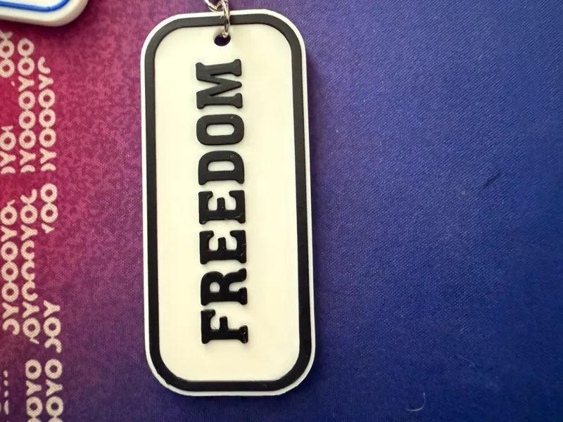 Freedom keychain