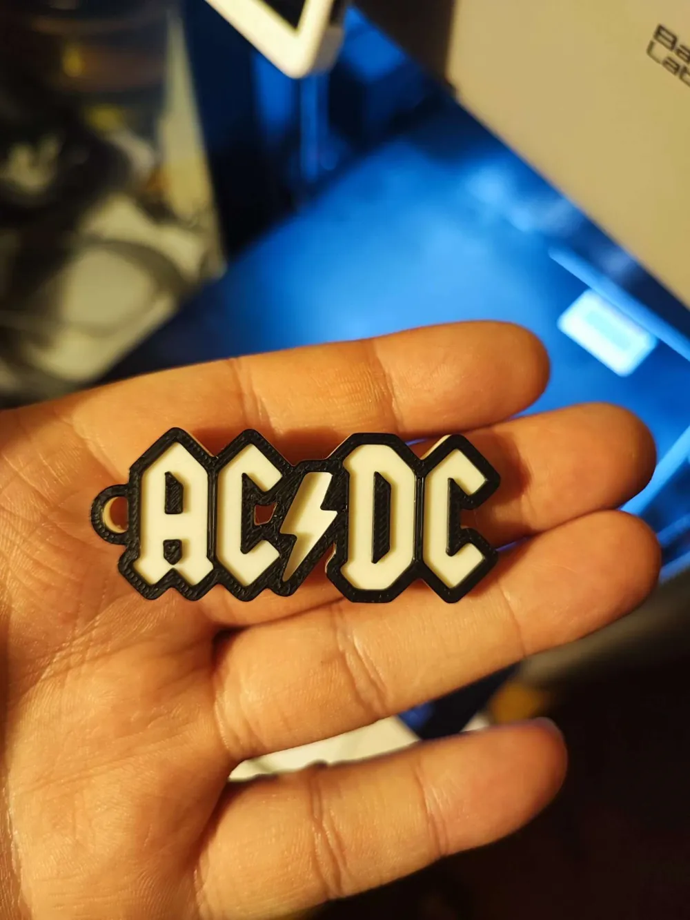 AC/DC keychain ACDC by fikuss30 - MakerWorld