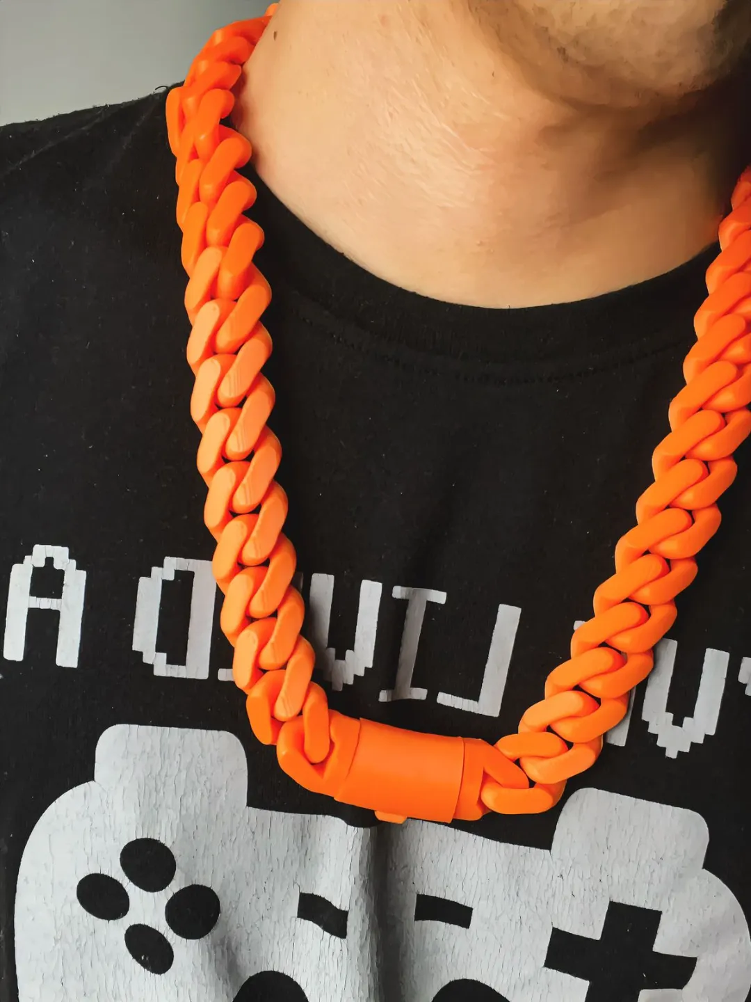 Cuban Link Chain Print-In-Place view 3