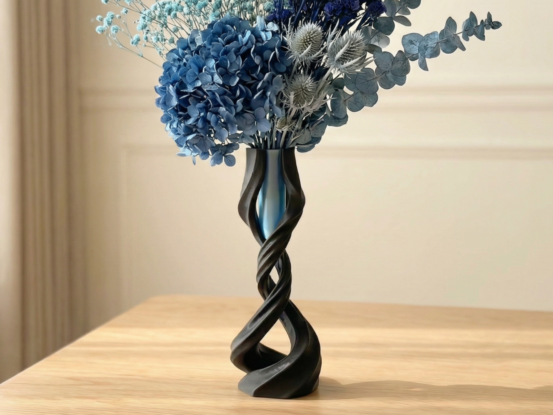 Dual Spiral Vase