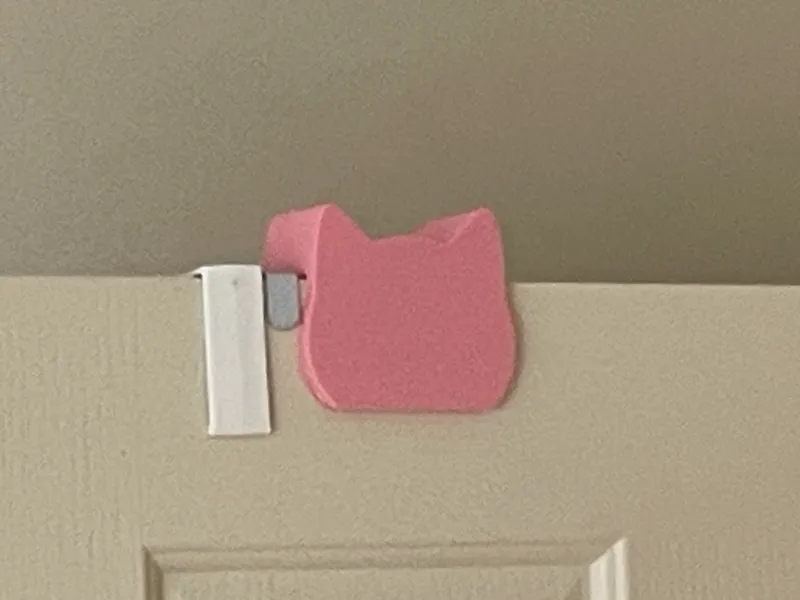Cat Safety Doorstopper 