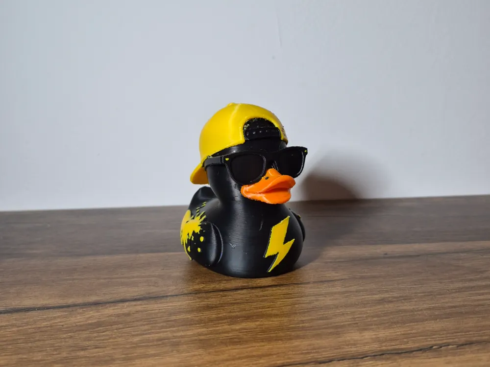 Cool Rubber Duck - Free 3D Print Model - MakerWorld