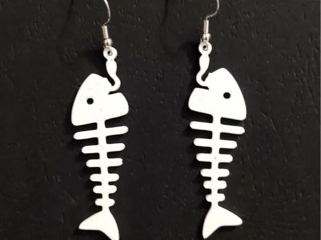 Fishbone Funk - Earrings