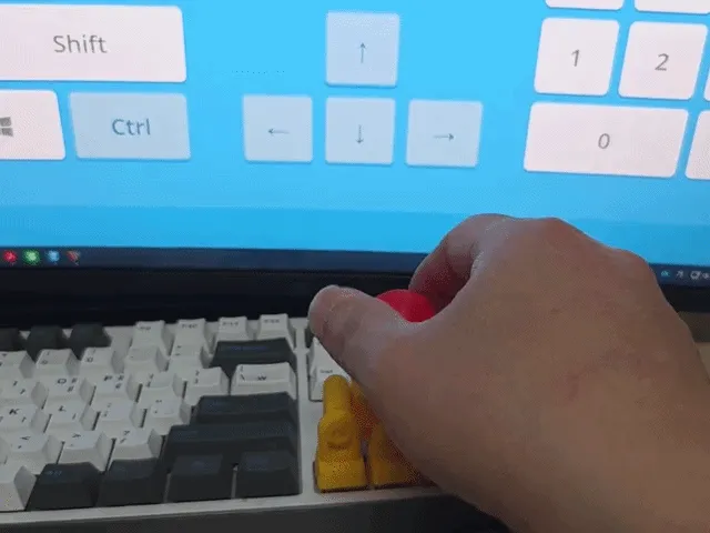 Joystick Keycap (KeyboaStick ARROW) view 3