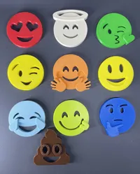 All Emoji, 0.2mm layer, 2 walls, 15% infill