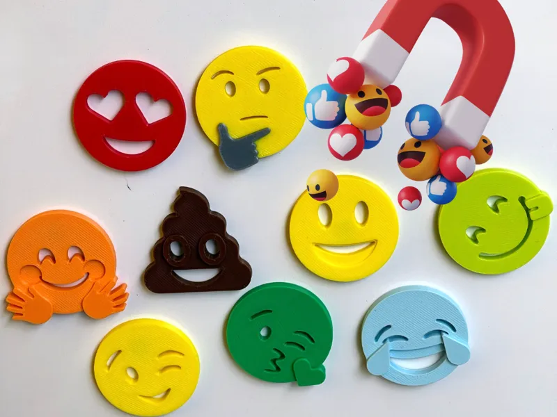 MAGNET EMOJI - EMOTICONS REMINDER