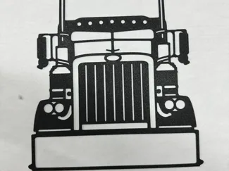 Peterbilt Truck Outline