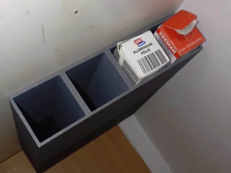 Organizador de papel de aluminio