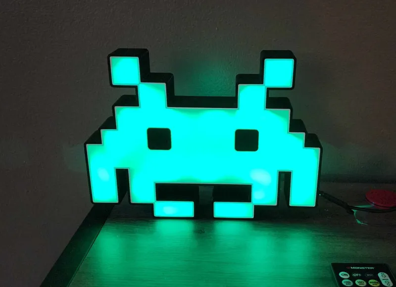 Space Invaders - Lightbox