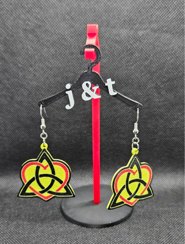 Celtic Heart earrings