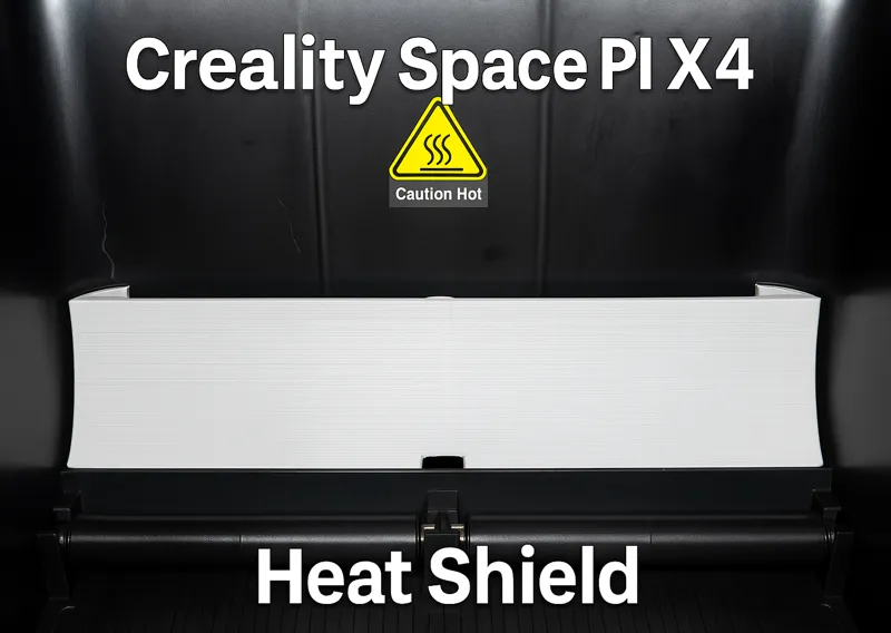 Creality SpacePi X4 X4L Heat Shield Deflector