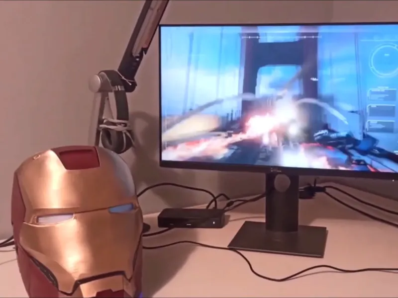 Iron man PC helmet Itx