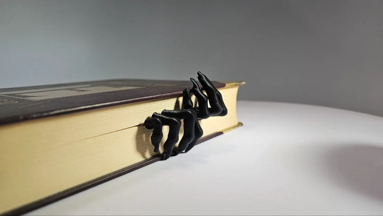Scary Bookmark / Horror book decor view 2