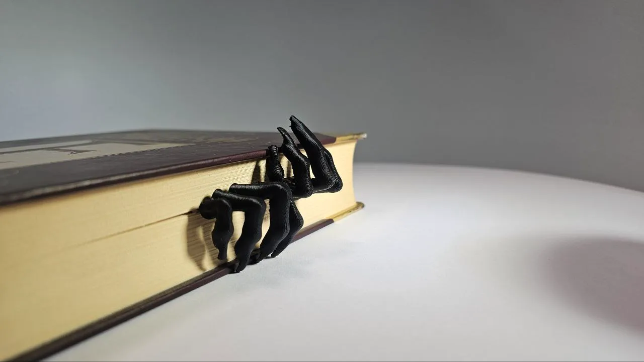 Scary Bookmark / Horror book decor view 3