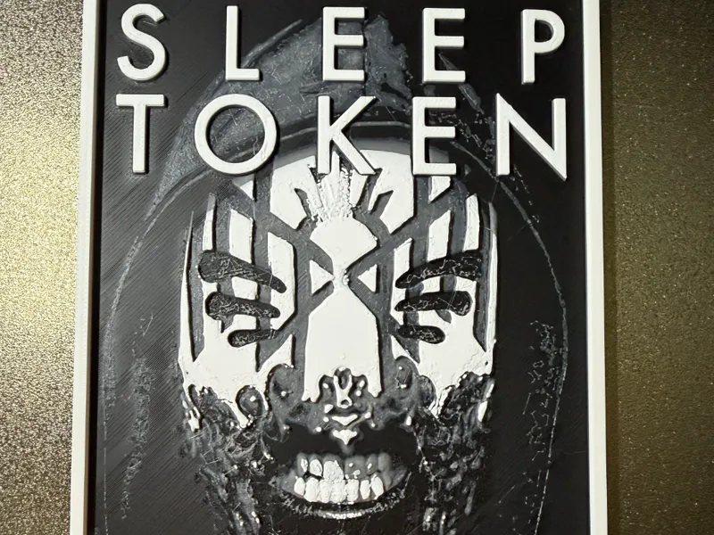 Sleep Token - Vessel Portrait (HueForge) NO AMS!