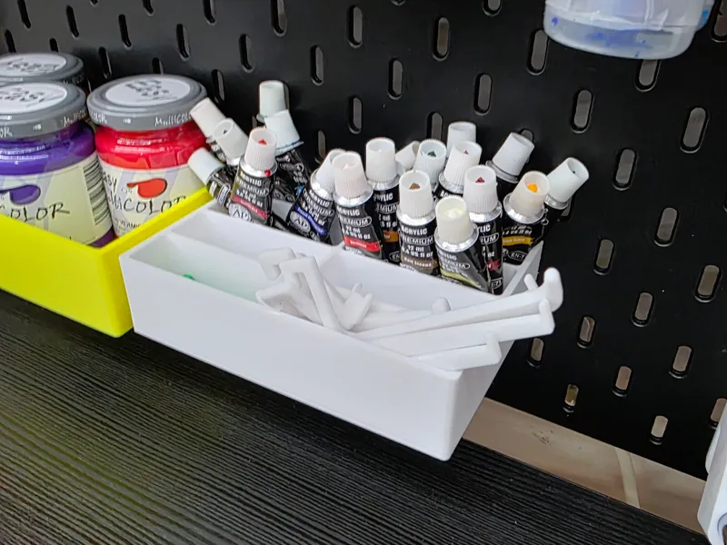 Porta colori Skadis Ikea organizer mod. Sara