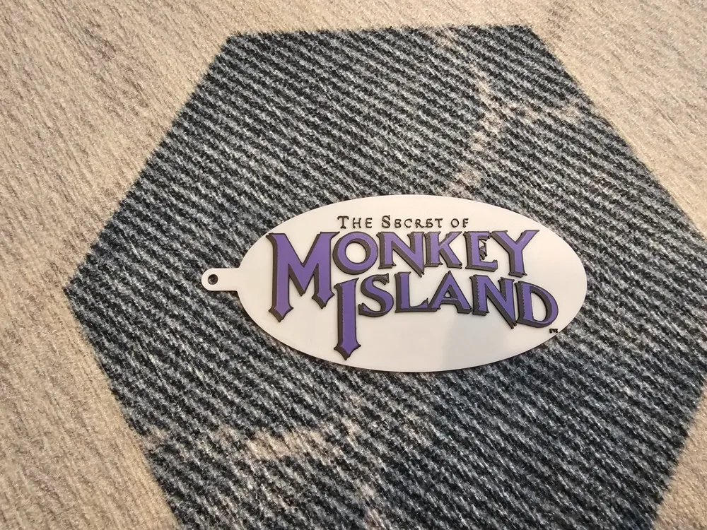 Portachiavi The Secret of Monkey Island - Modello di stampa 3D gratuito ...