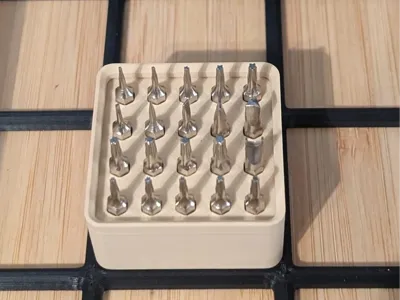 Gridfinity Bit Holder Precision Screwdriver