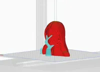 0.2mm layer, 3 walls, 15% infill organic or tree support