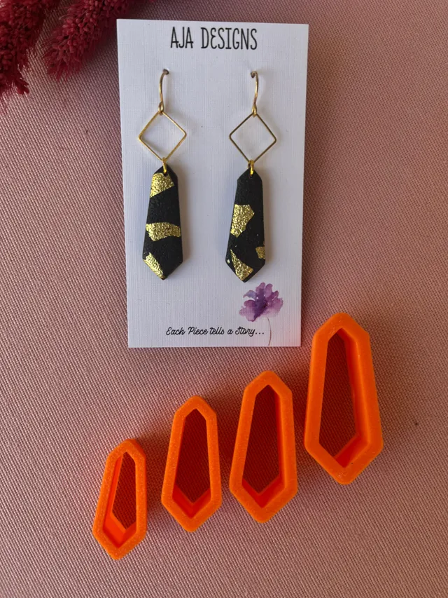 Polymer Clay Earring Mold 3
