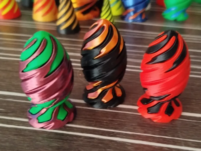 Spiral Rocket Egg