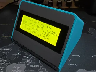 Enclosure for LCD2004 with ESP32