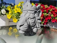 3mf Royal Lion Head 150mm