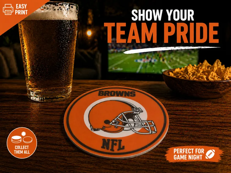 Cleveland Browns coaster nfl