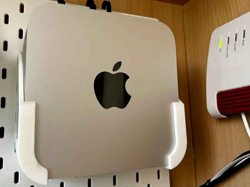 Ikea Skadis Mac Studio Vertical Holder