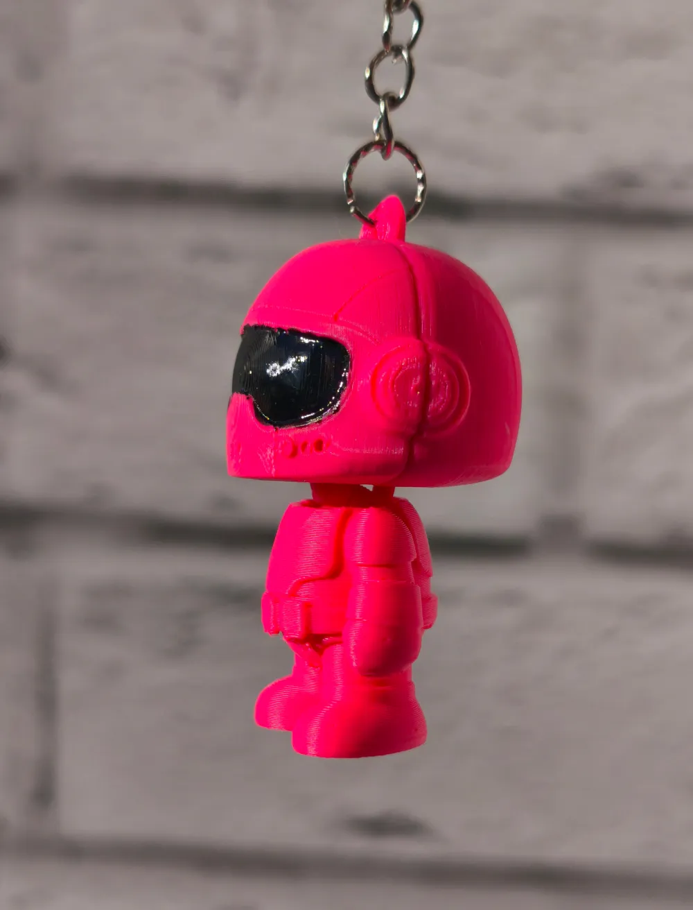 Articulated Flexi Robot Keychain Toy - Free 3D Print Model - MakerWorld