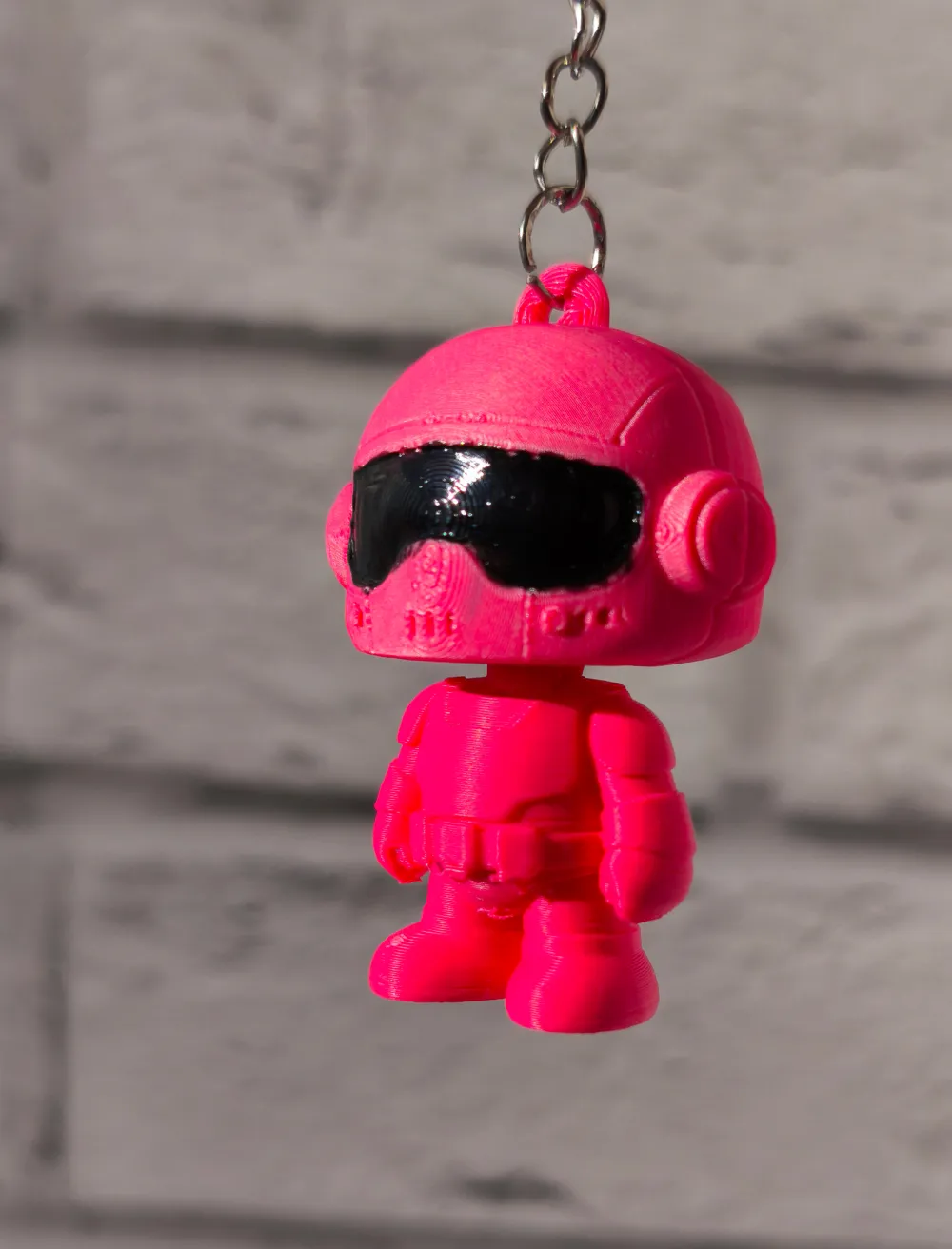 Articulated Flexi Robot Keychain Toy - Free 3D Print Model - MakerWorld