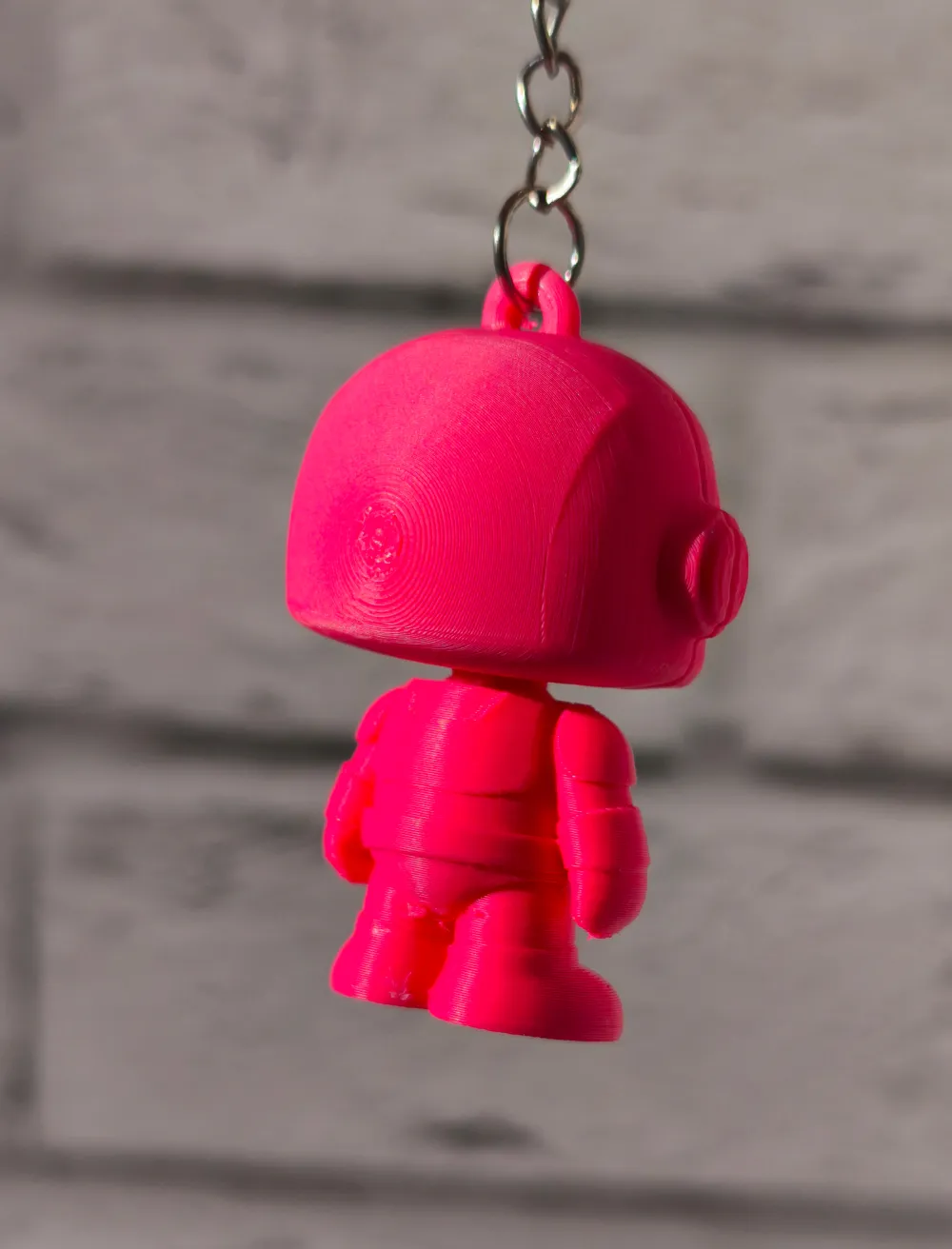 Articulated Flexi Robot Keychain Toy - Free 3D Print Model - MakerWorld