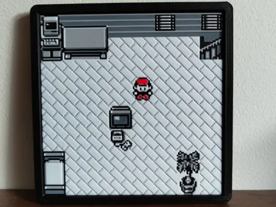 Pokémon Red & Blue - Pallet Town Retro Bedroom