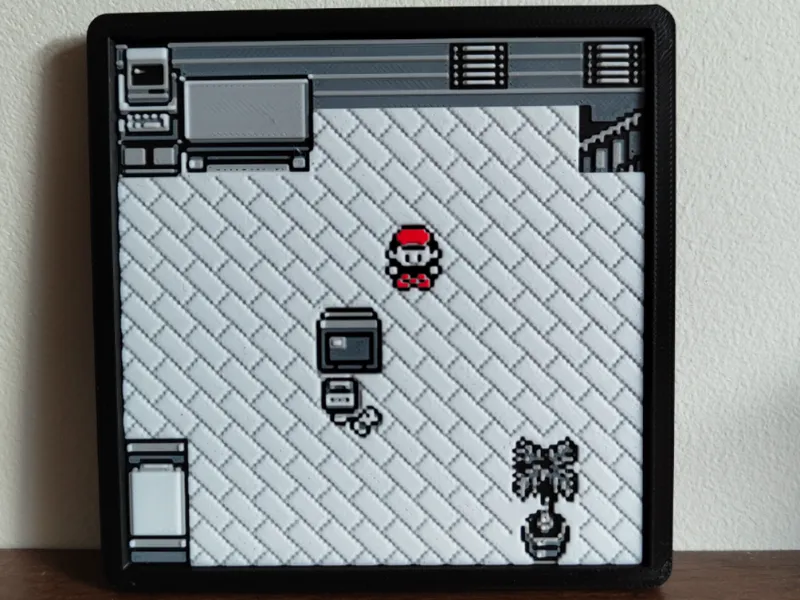 Pokémon Red & Blue - Pallet Town Retro Bedroom