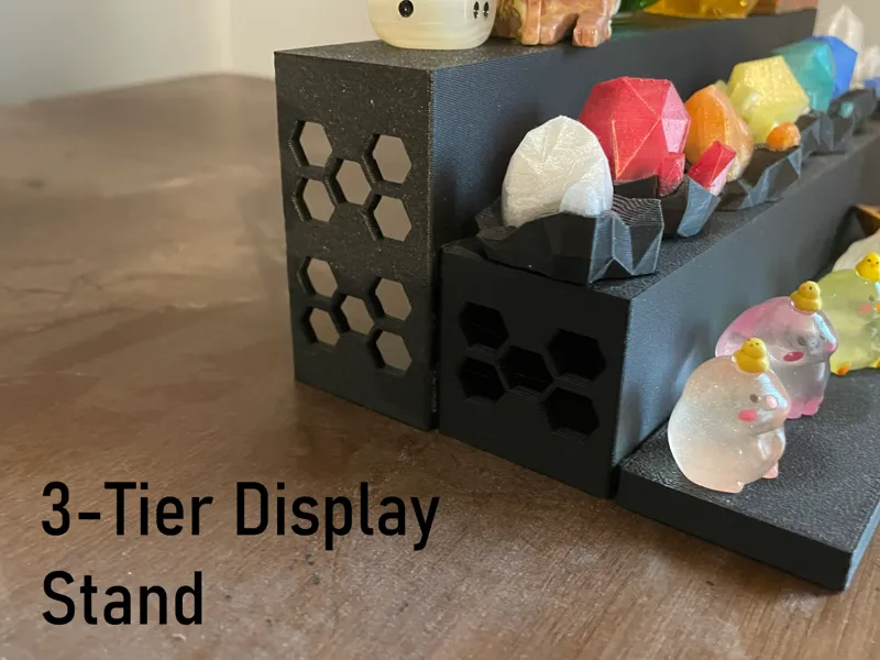 3 Tier Display Stand (No Supports)