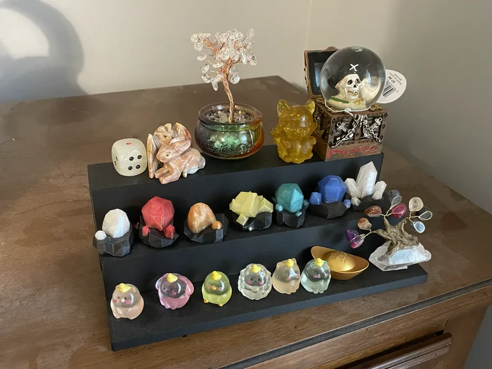 3 Tier Display Stand (No Supports) - Free 3D Print Model - MakerWorld