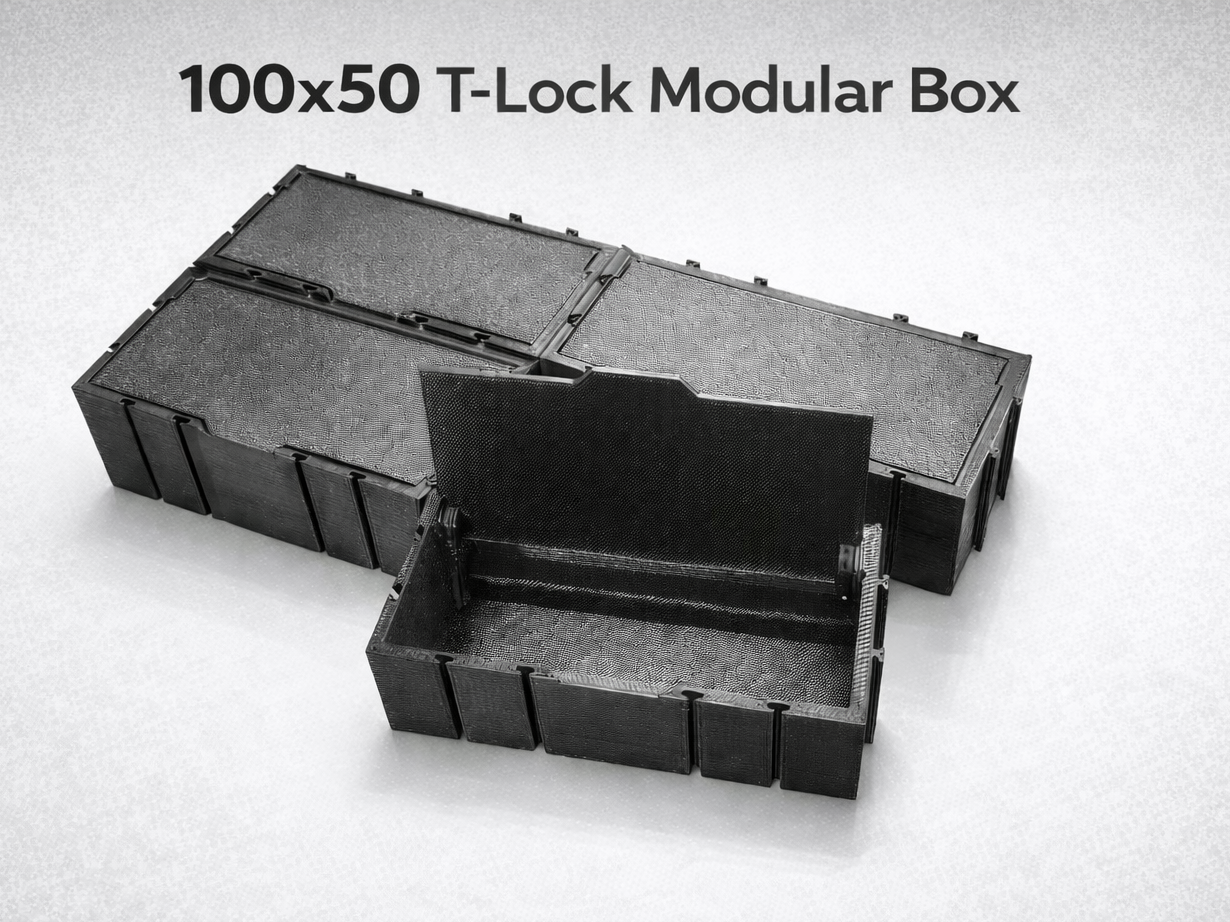 SnapStack T-Lock 100x50 Modular Storage box