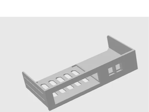 OpenRack 1u  SG105 + 2 keystones